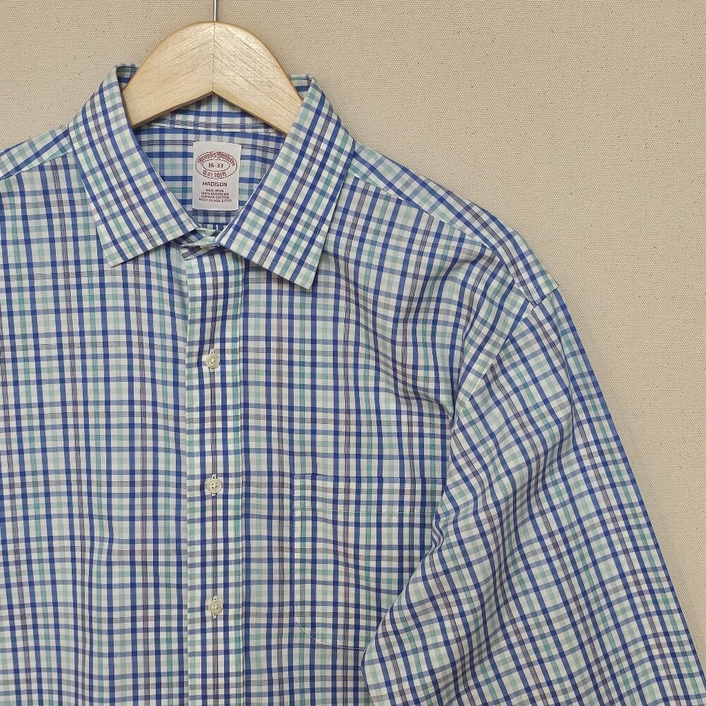 Brooks Brothers Madison Non Iron Button Down 16 33